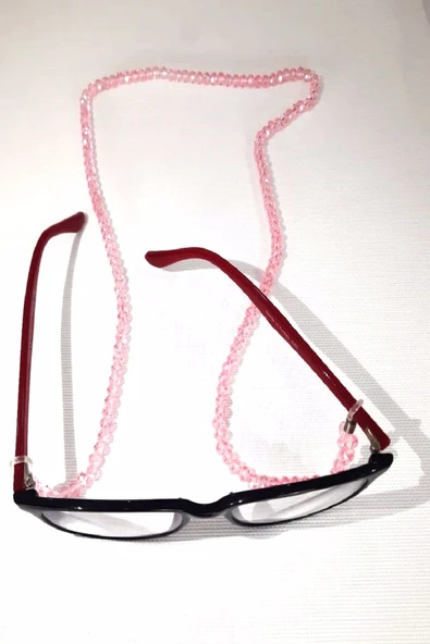 Dekoratif Kristal Gözlük Zinciri - 2