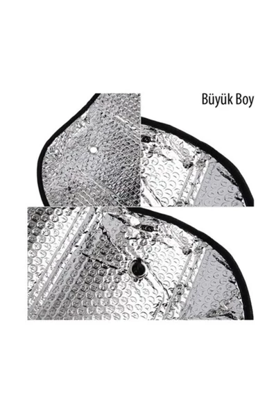 Pratik Araba On Cam Gunesligi Oto Ön Cam Güneşlik Perde - Resim 7