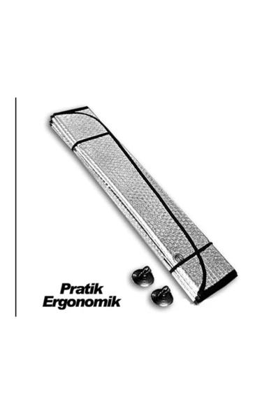 Ön Cam Metalize Perde 130 Cm X 60 - Resim 2