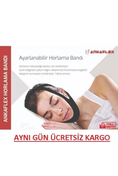 Horlama Önleyici Maske Kemer Bant Horlama Bandı Horlayanlar Için Bant Maske Horlama Aparatı - 4