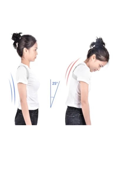 Ortopedik Çocuk Korsesi Dik Duruş Korsesi Omurga Kamburluk Önleyici Korse - Resim 4