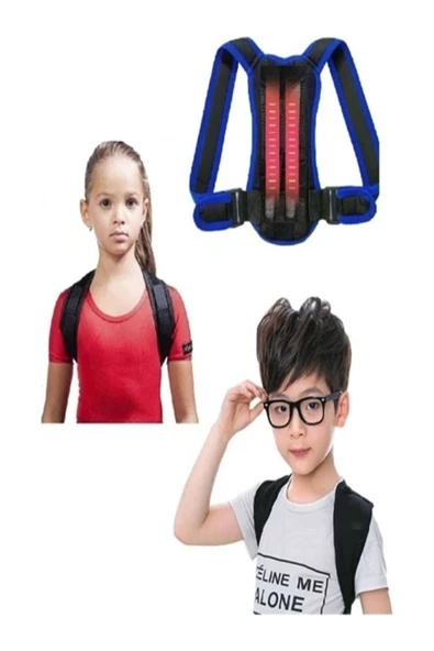 Balenli Çocuk Dik Duruş Korsesi Kamburluk Önleyici Dik Durmak Için Bel Sırt Korse - Resim 2