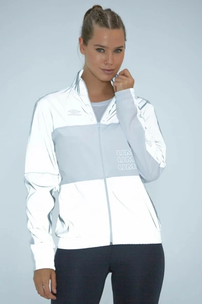 Umbro Vc-0029 51335mu-jtv Lector Fosforlu Kadın Spor Ceket - Resim 3
