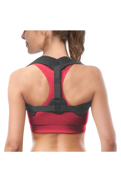 Kelebek Dik Duruş Korse Kadın Erkek Sporcu Dik Durma Bel Sırt Omuz Korsesi ürün görseli 1