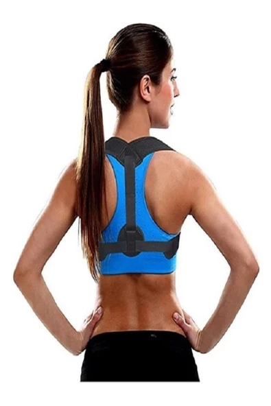 Dik Durmak Kamburluk Için Kelebek Korse Dik Durma Duruş Korsesi Aparatı - Resim 3