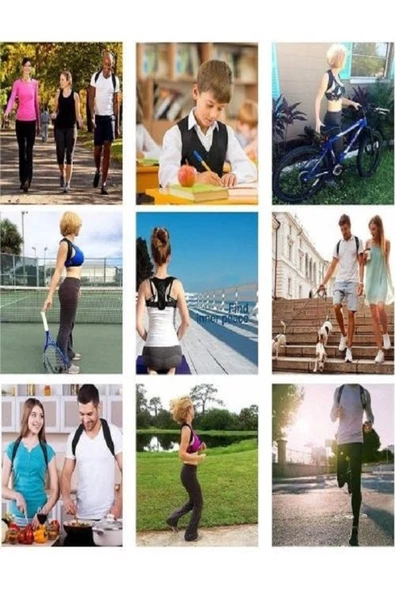 Ortopedik Sporcu Doğru Duruş Korsesi - Resim 3
