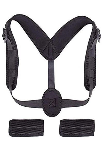 Kelebek Dik Duruş Korse Kadın Erkek Sporcu Dik Durma Bel Sırt Omuz Korsesi - Resim 3