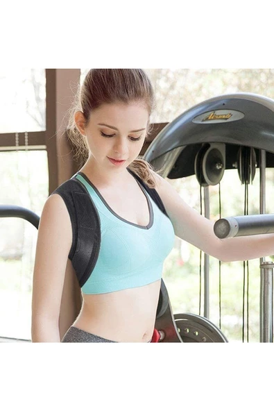 Erkek Atlet Sporcu Posture Korse Aparatı Dik Durus Korsesi - 2