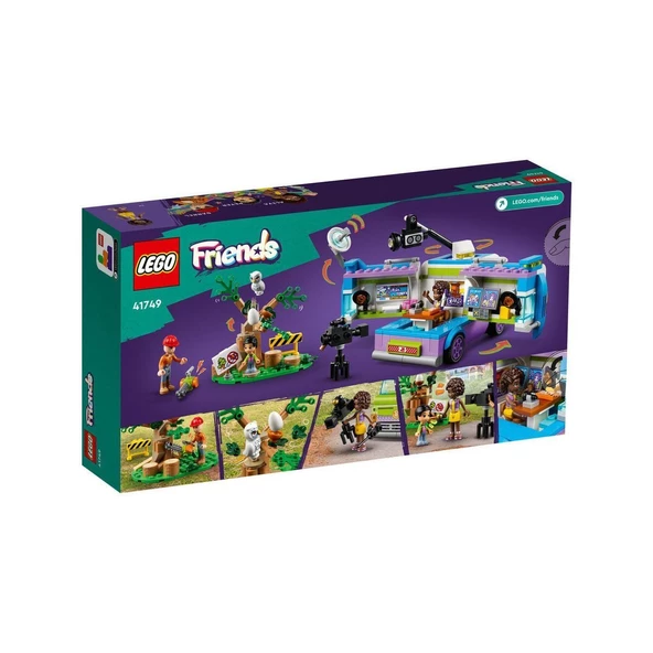 41749 Lego Friends Canlı Yayın Haber Aracı 446 parça +6 yaş - 6