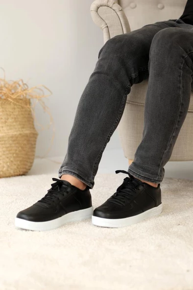 Ege'S Shoes Aır Taban Erkek Ayakkabı A777-20Siyah - 2