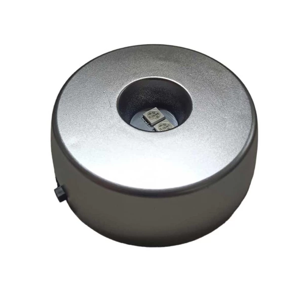 Astronot Plastik altlıklı Işıklı Cam Küre 6 Cm - 2