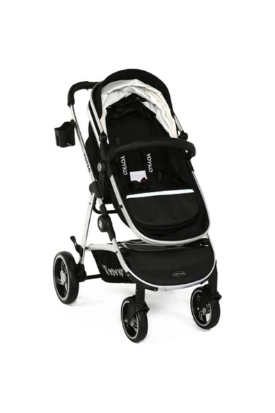 City Seyahat Sistem Bebek Arabası 3 In 1 Siyah Silver - 5