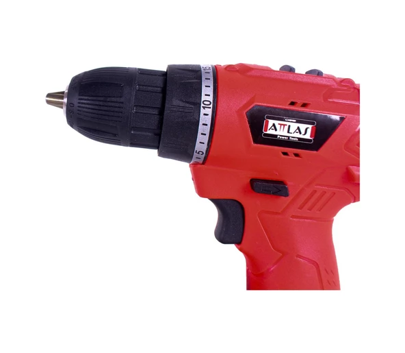 ATTLAS  ATB 12 Li 12V 2 Ah Çift Akülü Matkap Vidalama - A0104060 - 2