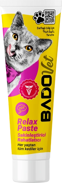 Bado Relax Paste Kediler İçin Sakinleştirici Pasta 100 ML