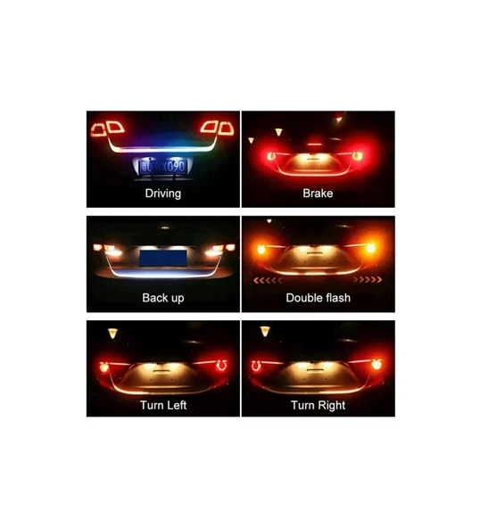 Kia Rio 2012-2016 Bagaj Altı Kayar Led Çok Fonksiyonlu - Resim 3