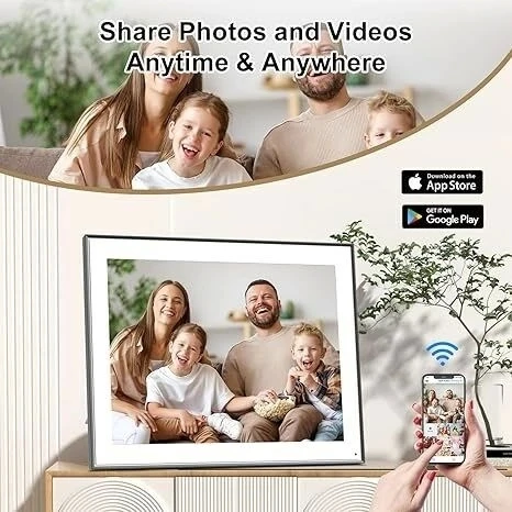 Nethgrow Büyük Dijital Resim Çerçevesi 17 Inc Wifi 32GB 1280x960 IPS Ekran - 3