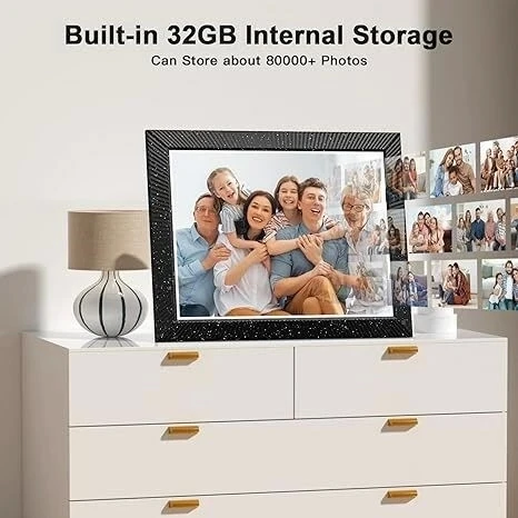 Nethgrow 16.2 Inc Büyük Dijital Resim Çerçevesi 32GB 1258x930 IPS Ekran - 4