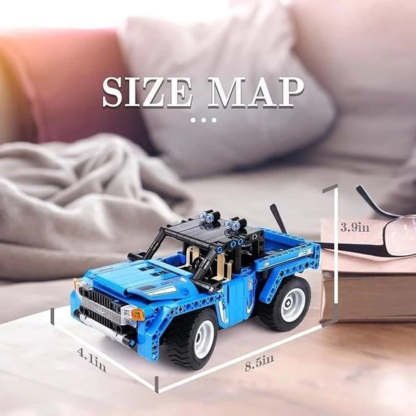 VERTOY 8+ Yaş Çocuklar İçin Uzaktan Kumandalı Araba Seti - 3