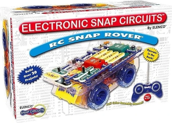 Snap Circuits R/C Snap Rover Kumandalı Elektronik Keşif Kiti - 4