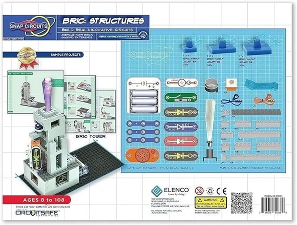 Snap Circuits Tuğla ve Elektronik Keşif Ve Eğitim Seti 8+ Yaş - 4