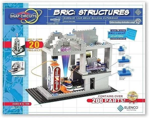 Snap Circuits Tuğla ve Elektronik Keşif Ve Eğitim Seti 8+ Yaş - 2