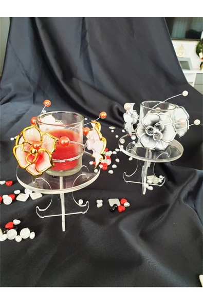 GİZEM SHOP Biblo ,Çiçek,Süs eşyası ,Mum  Tarzı Bir çok Objeyi üzerine koyabiliceğiniz Çok Şık Bir Stand
