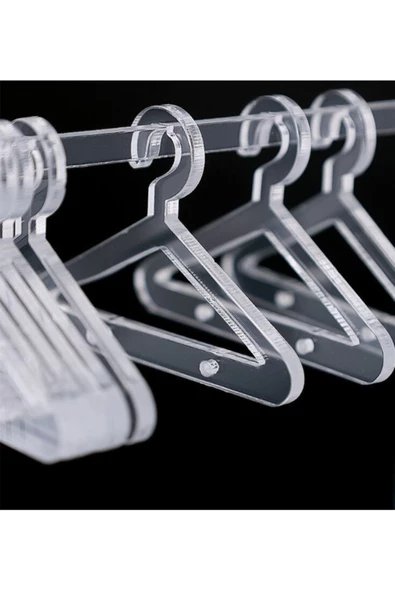 HYL Yedek Küpe Standı Askılığı Pleksi takı standı askılık yedeği (10 ADET) - 4