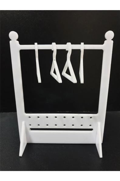 KEMSON Takı Organizeri Takı Standı Küpe Standı Teşhir Standı Pleksi - 4