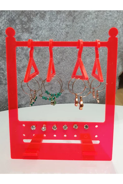 GİZEM SHOP Takı Organizeri , Takı Standı , Küpe Standı , Teşhir Standı , Pleksi - 3