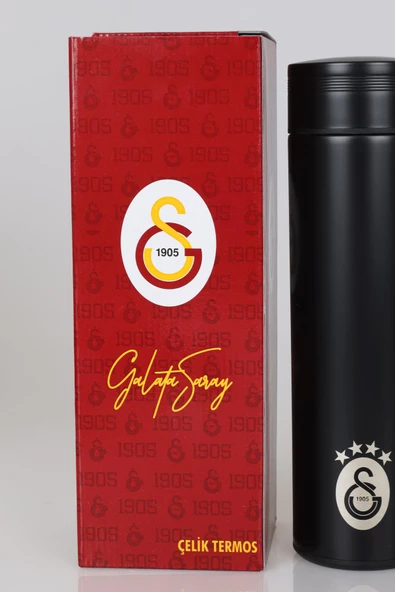 DEKOMUS İLE YENİ SEZON LİSANSLI GALATASARAY LOGO BASKILI TERMOS - 2