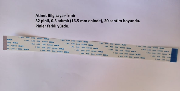 Awm 20624 80c 60v Vw-1 Flex Kablo 32 pin 32-0.5-20B