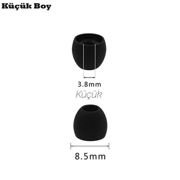 Kulaklık Silikonu Samsung Uyumlu-Küçük 8.5mm