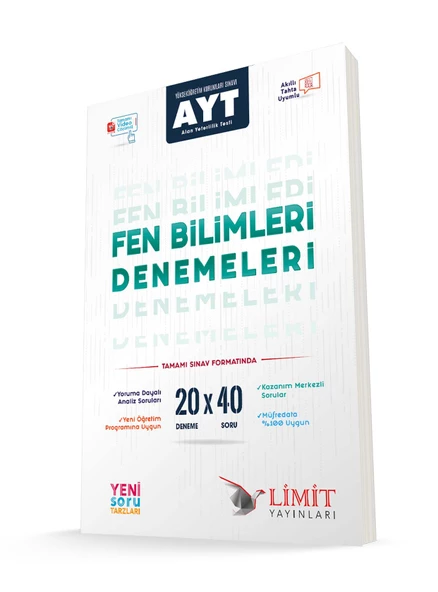 Limit Ayt Fen Bilimleri 20 Li Denemeleri 2024