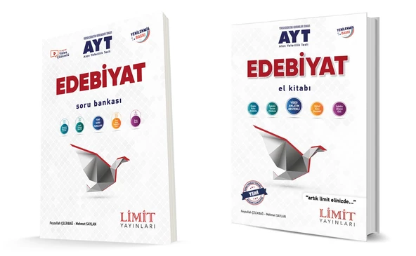Limit Ayt Edebiyat Soru Bankası + El Kitabı Seti 2 Kitap 2024