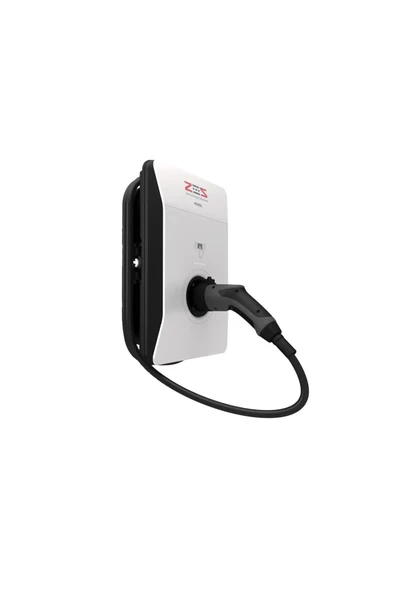 ZES EVC04 22 kW 5 m. Kablolu Kare Kasa Elektrikli Araç Şarj İstasyonu - 3