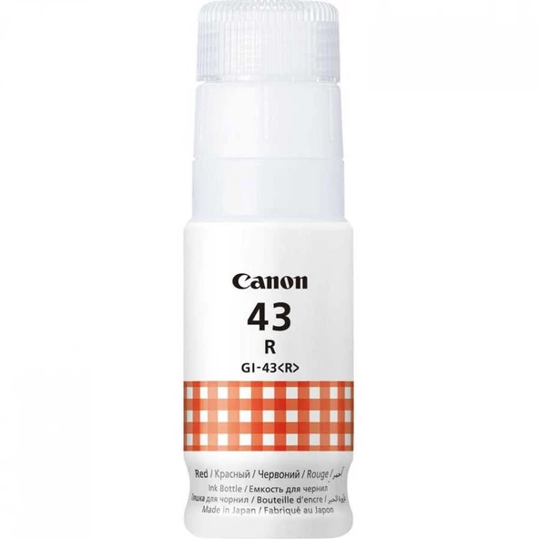 Plusink CANON GI-43 Red Mürekkep Muadil
