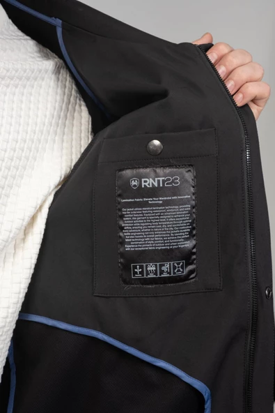 Erkek Teknolojik Kumaşdan Yağmur Ve Rüzgar Geçirmez Astarsız Baharlık Klasik Kaban - 5