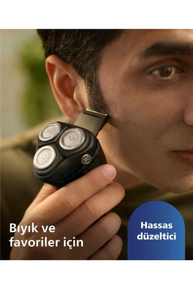 PHİLİPS 3000 Serisi Tıraş Makinesi S3144/00,Sinekkaydı Tıraş,Islak Ve Kuru Kullanım,Hassas Düzeltici - 4