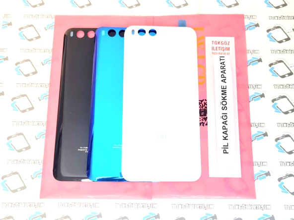 Xiaomi Mi 6 Arka Kapak Batarya Pil Kapağı (CAM) - Resim 4