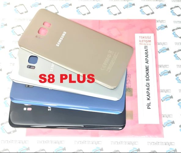 Samsung Galaxy S8 PLUS Arka Pil Batarya Kapağı (CAM) - 3