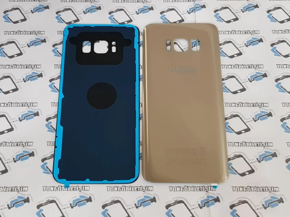 Samsung Galaxy S8 Arka Pil Batarya Kapağı (CAM) - Resim 4