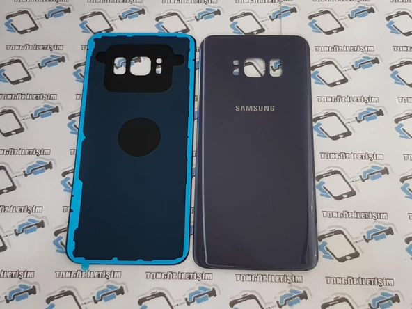 Samsung Galaxy S8 Arka Pil Batarya Kapağı (CAM) - Resim 6