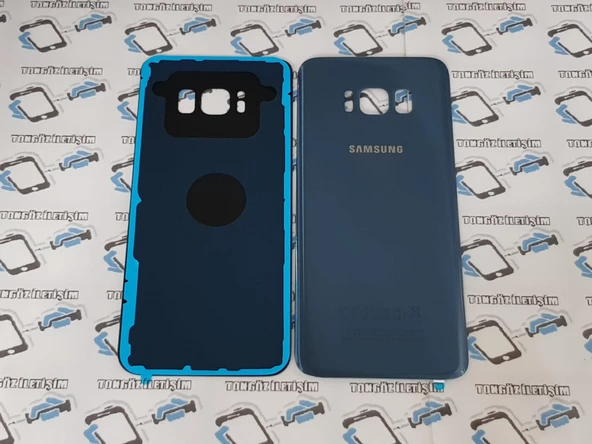 Samsung Galaxy S8 Arka Pil Batarya Kapağı (CAM) - Resim 3