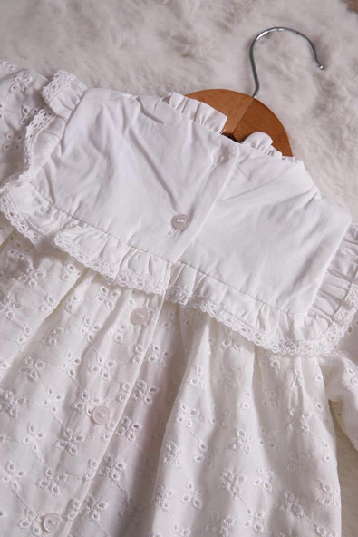 Babydola Kız Bebek Çocuk Yazlık Elbise 14094 - 12