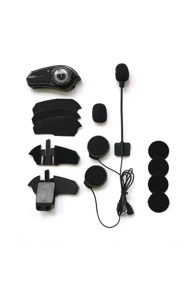 Torima BT35 with light Rgb Renkli Işıklı ve Yüksek Sesli Bluetooth Kask Intercom Motosiklet Interkom Kulaklık - 2
