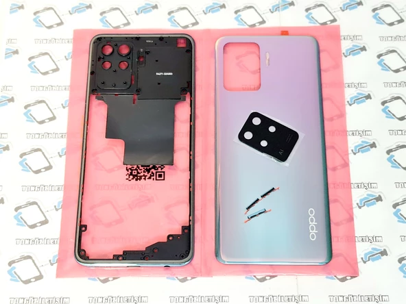 Oppo Reno 5 Lite kasa Arka Pil Kapağı (Orijinal FULL)