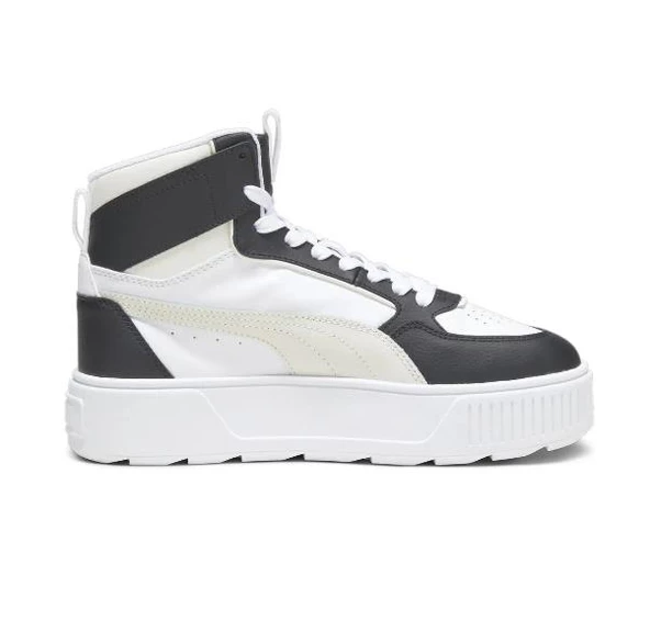 Puma Karmen Rebelle MID Siyah Beyaz Günlük Spor Ayakkabısı - 4