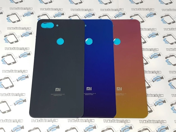 Xiaomi Mi 8 Lite Arka Kapak Batarya Pil Kapağı (cam) - 2