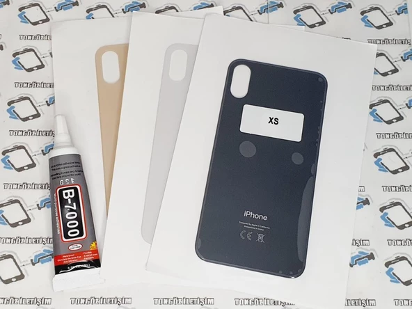 İphone XS Arka Pil Batarya Kapağı (Orjinal CAM) B-7000