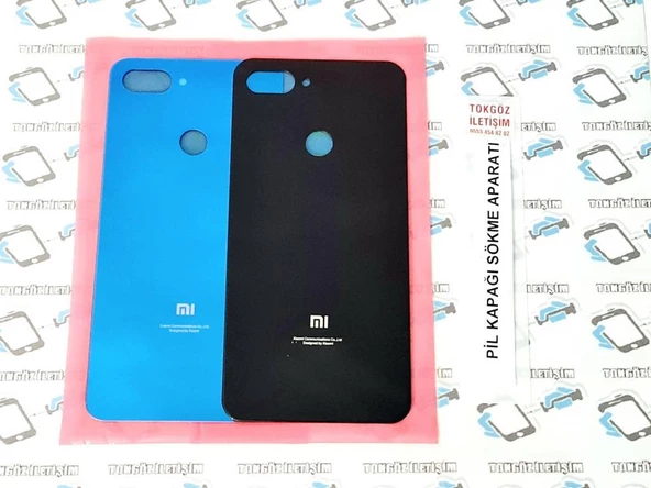 Xiaomi Mi 8 Lite Arka Kapak Batarya Pil Kapağı (cam) - 3